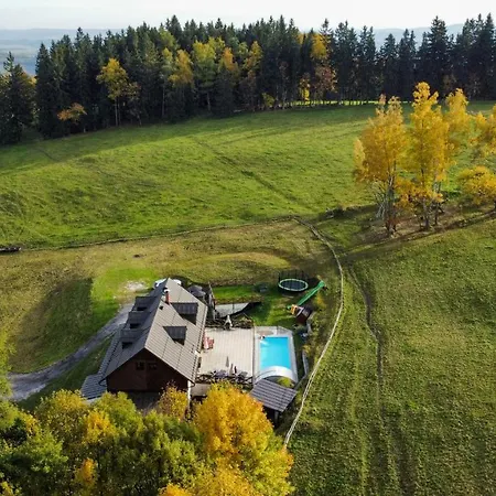 Chalet Barborka - Národní Park Krkonoše, Sauna, Bazén, Dětské Hřiště, Gril, 6 Pokojů, Kuchyň, Společenská Místnost S Krbem